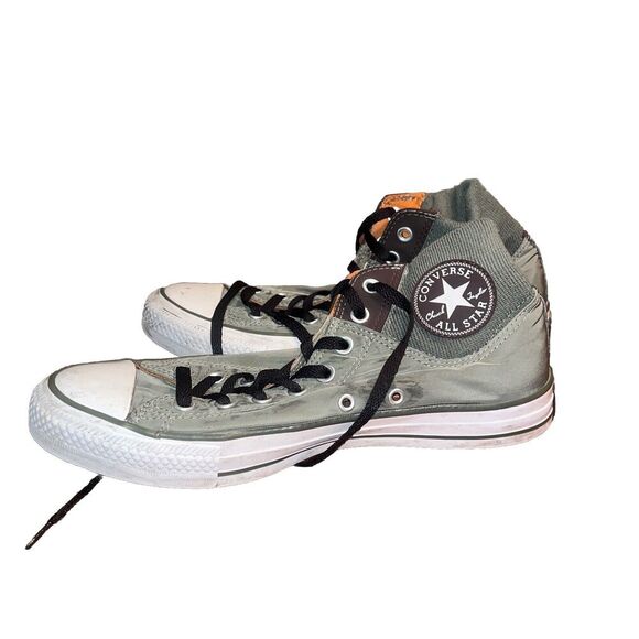 Converse Other - Converse All star stretch MA-1 zip shoe unisex Airmen Green sz. 9 men